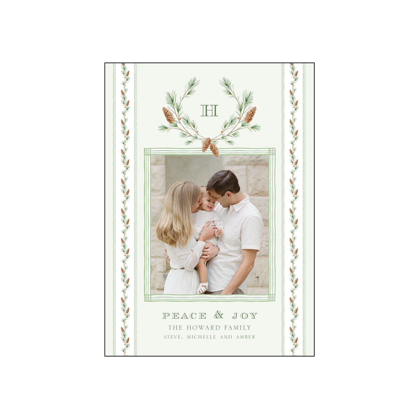 pine crest | holiday card | bayberry kate