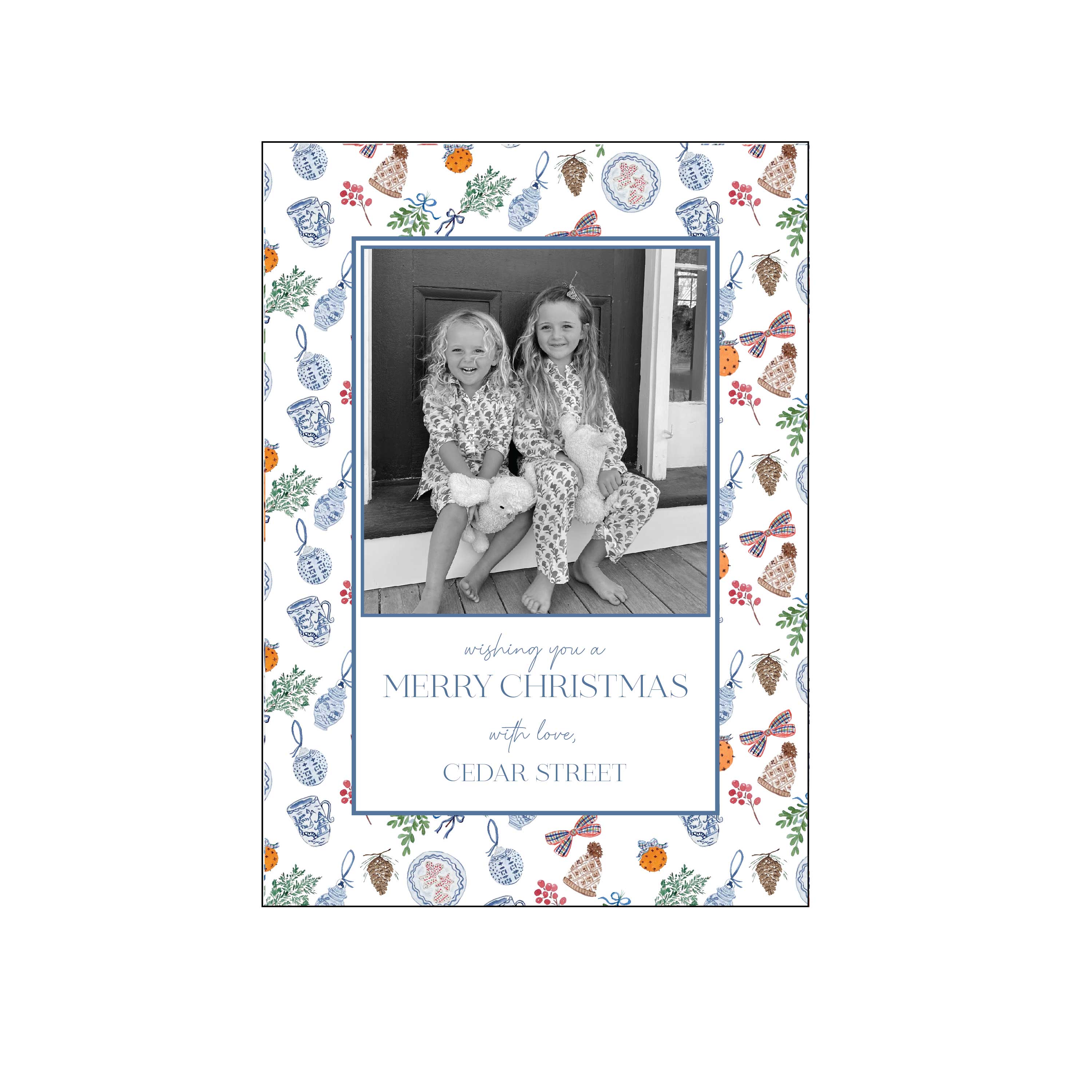 winter wallpaper | holiday card | cedar street stationery