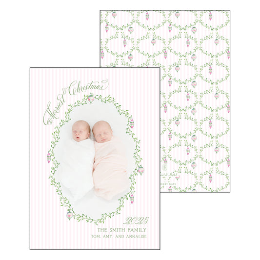 ornament vine | holiday card | bayberry kate
