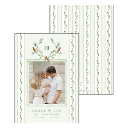 pine crest | holiday card | bayberry kate