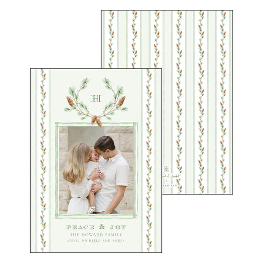 pine crest | holiday card | bayberry kate
