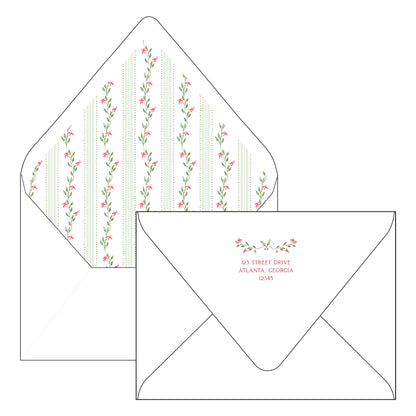 holly crest | holiday card | bayberry kate