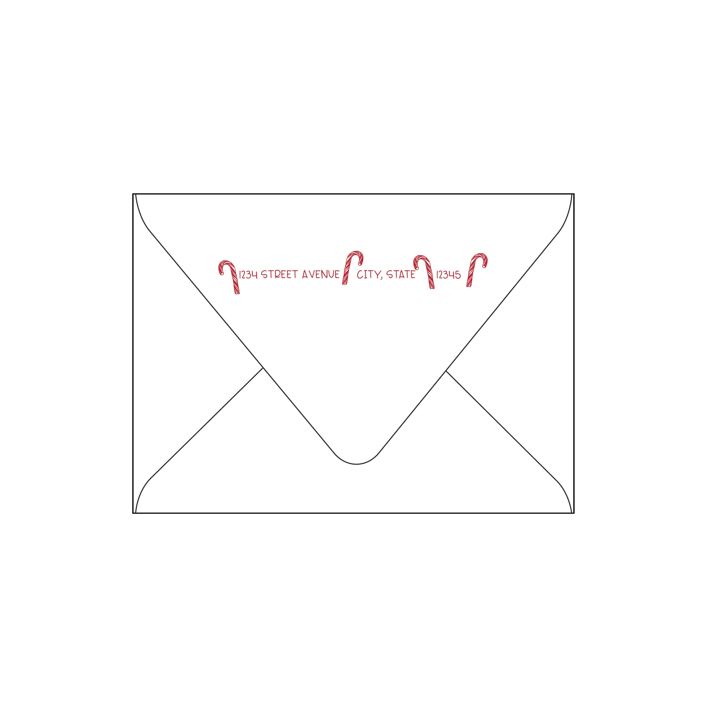 gingerbread | holiday card | foil-stamped