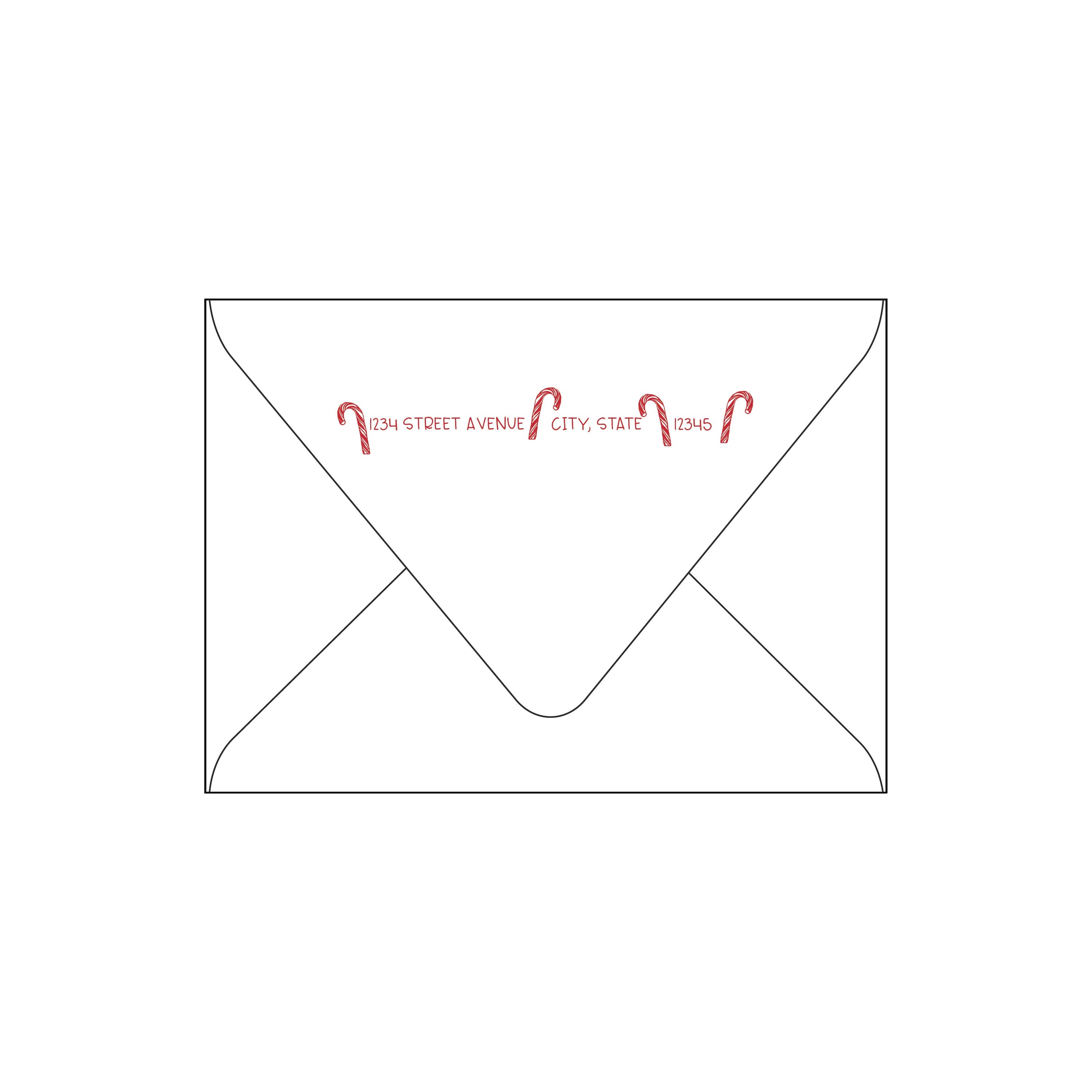 gingerbread | holiday card | letterpress