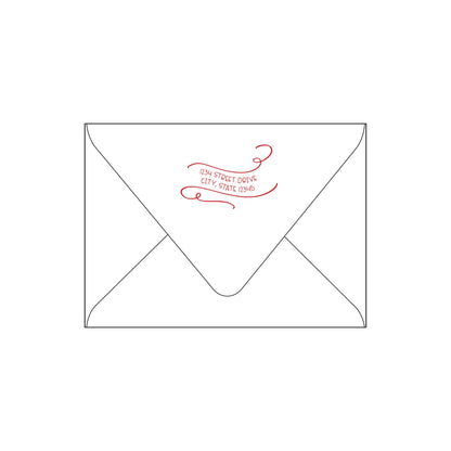 happy always | holiday card | letterpress