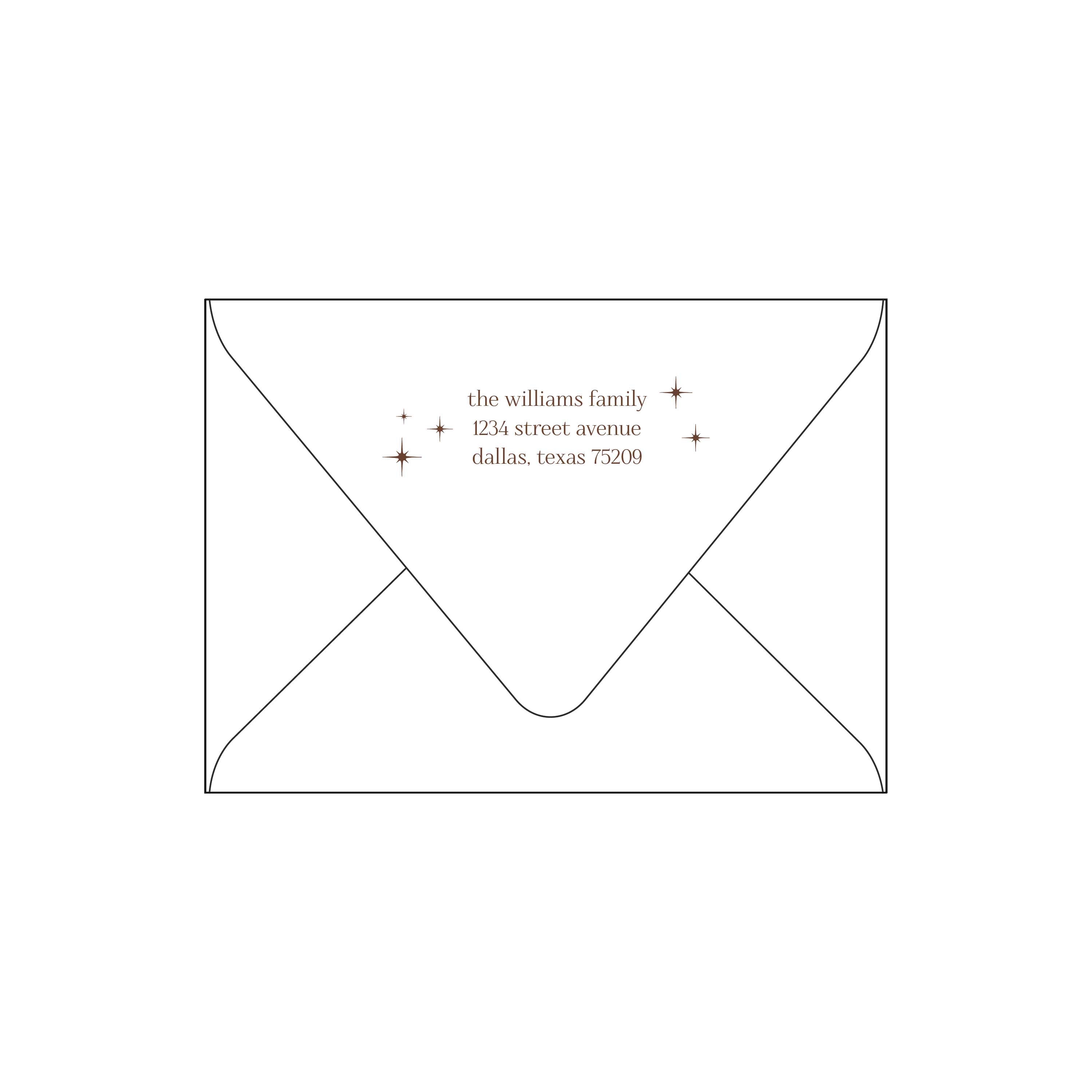 holiday headline | holiday card | foil-stamped
