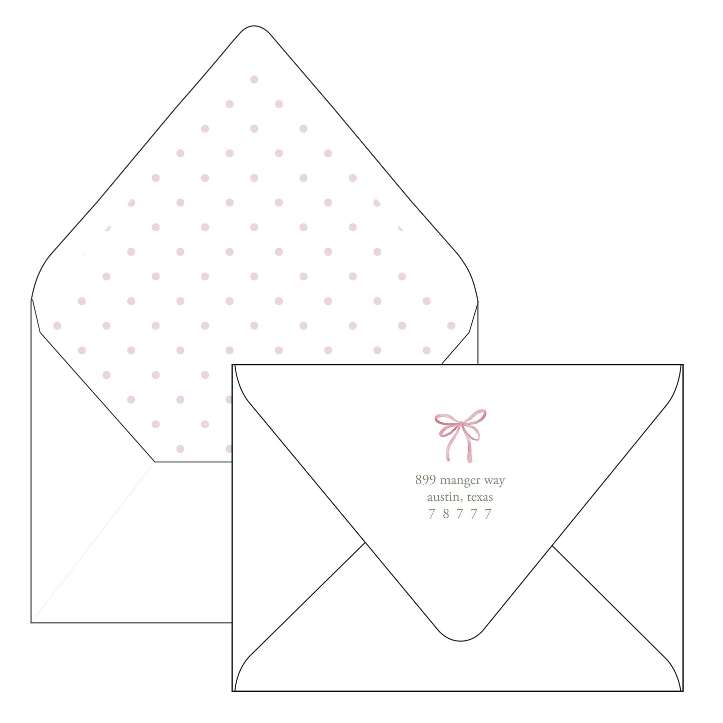 the more the merrier pink | holiday card | k laine design