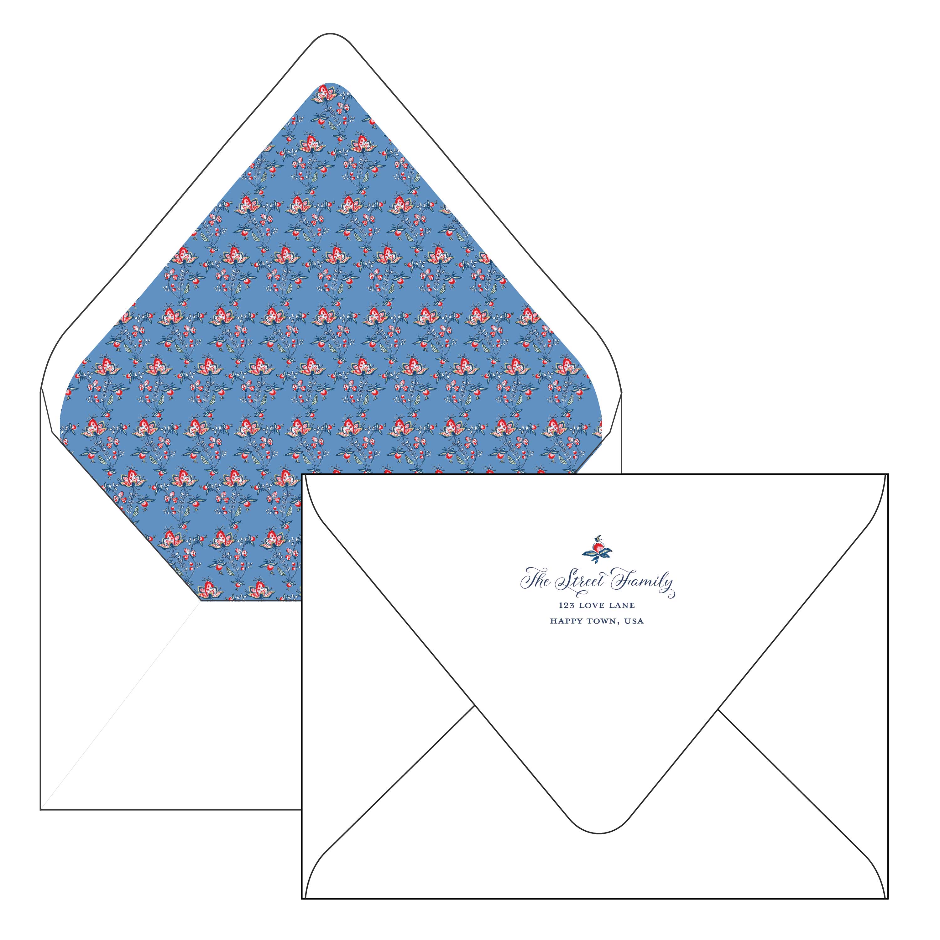 sally holiday | holiday card | cedar street stationery