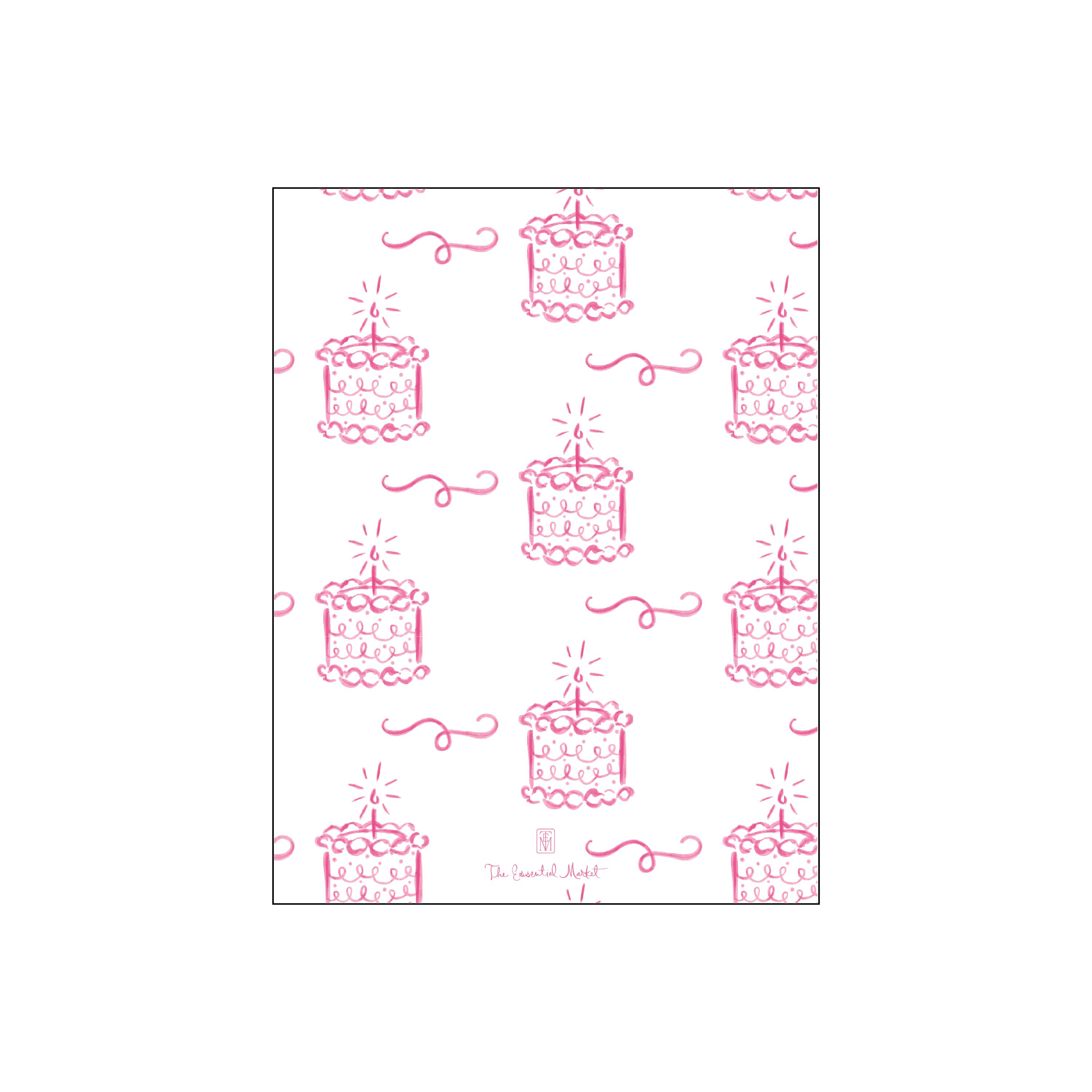 birthday cake | invitation