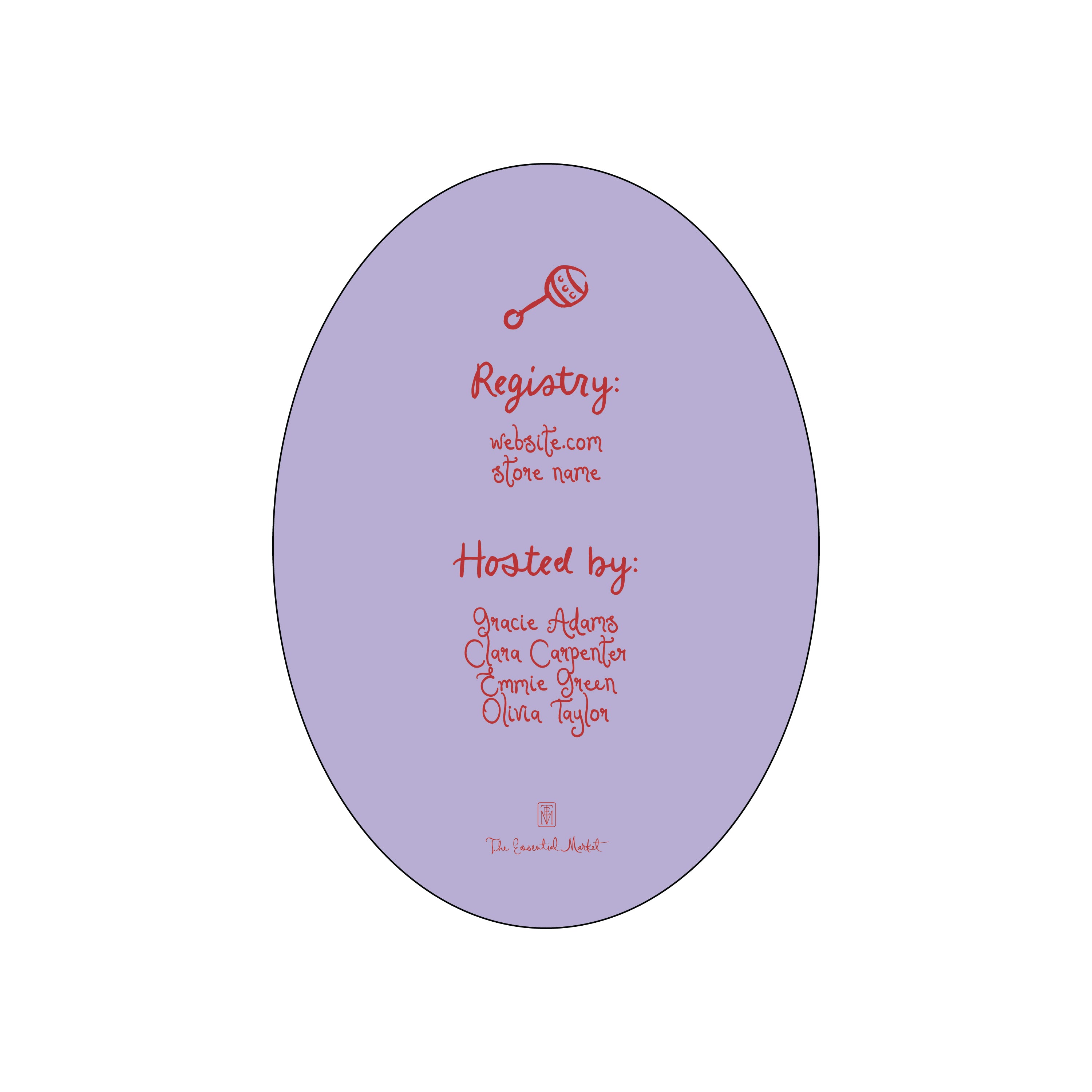 ciao baby | invitation