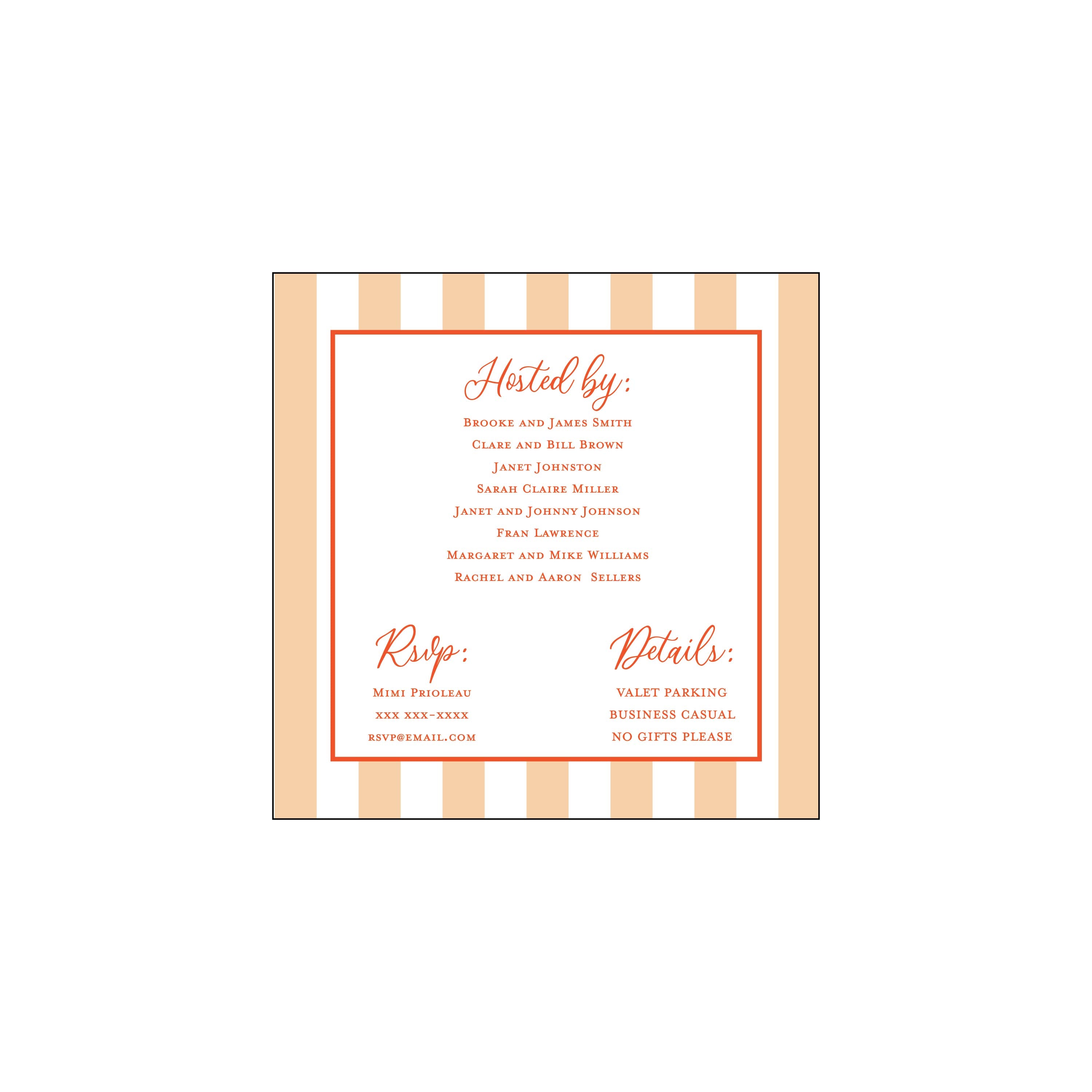 let's toast | invitation