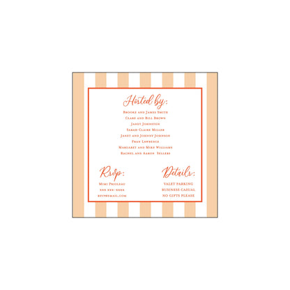 let's toast | invitation
