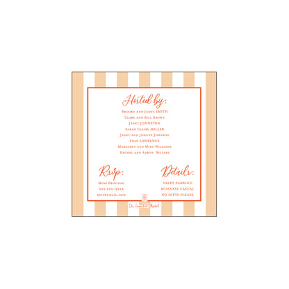 let's toast | invitation