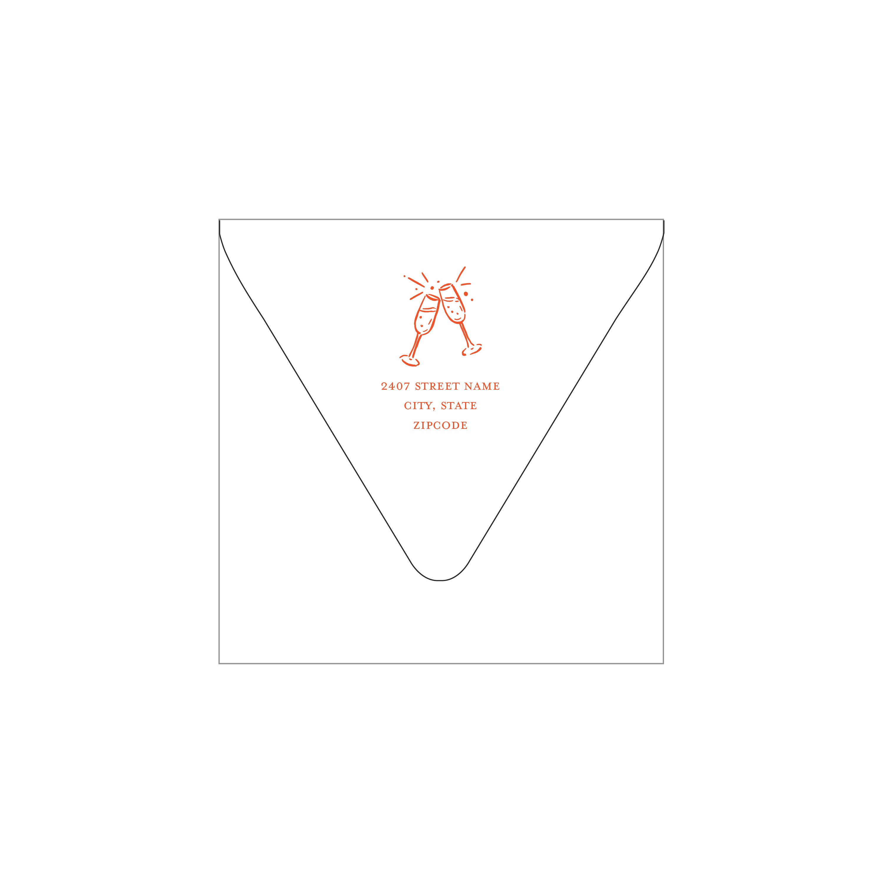 let's toast | invitation