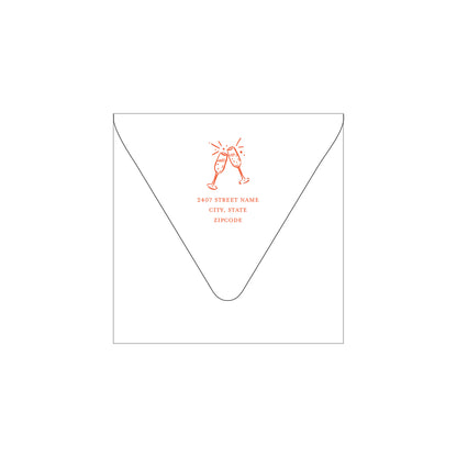 let's toast | invitation
