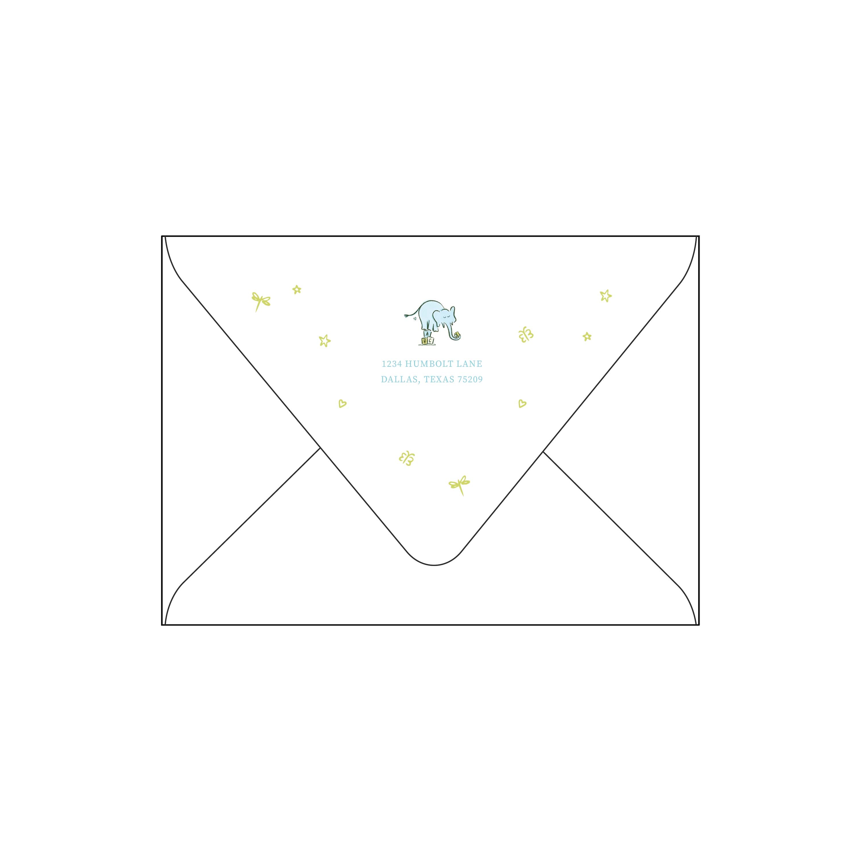 wild about baby | invitation