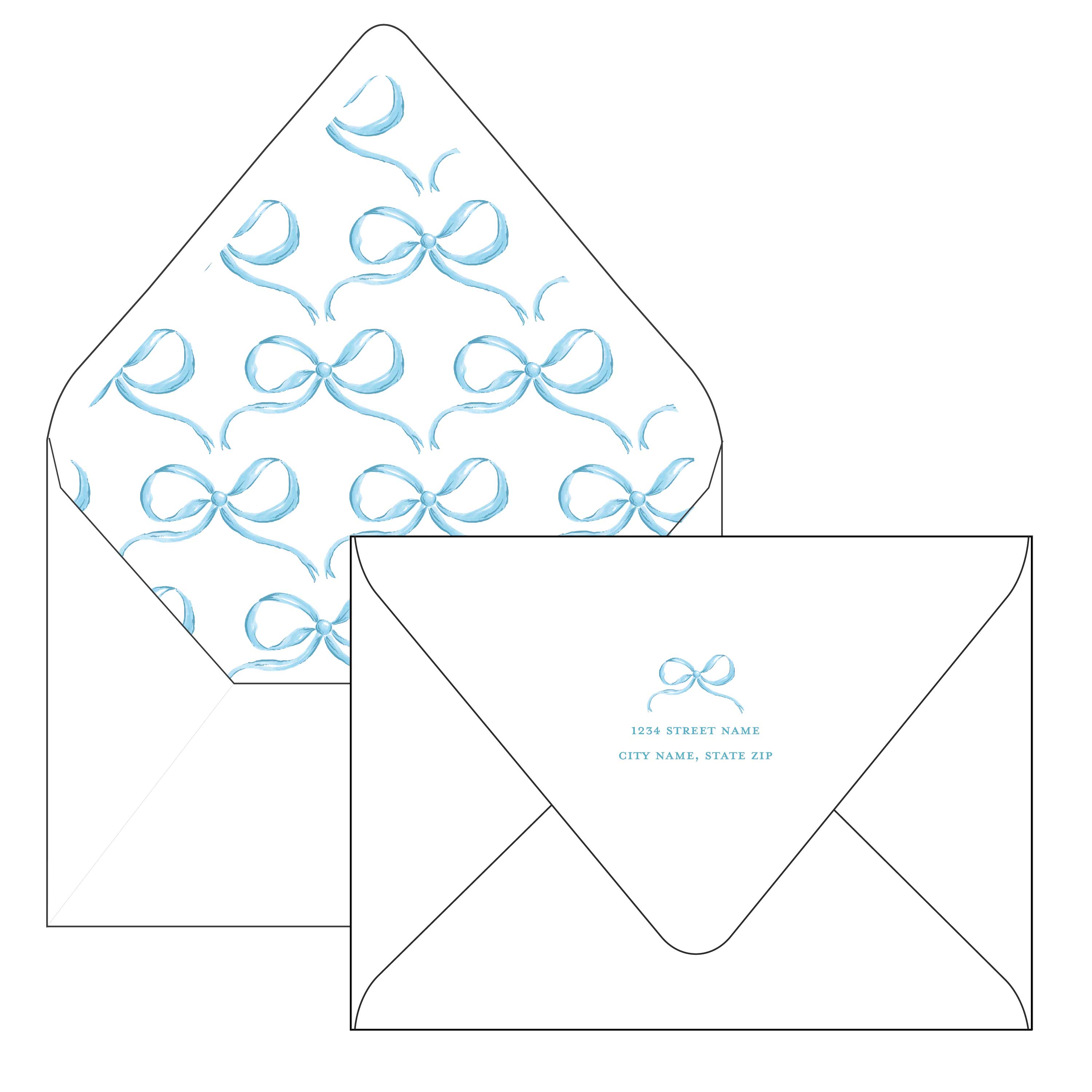 blue and green birthday | invitation