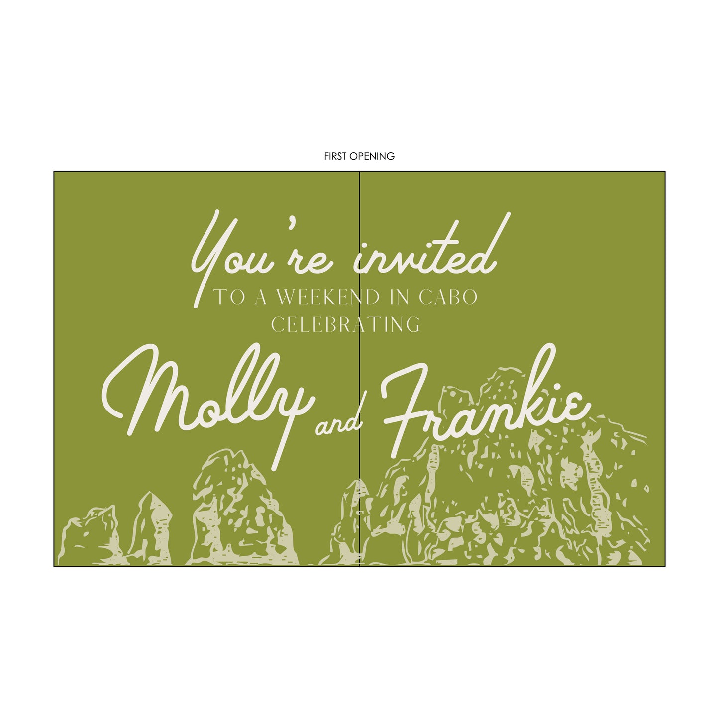 cabo couples | invitation