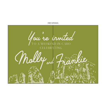 cabo couples | invitation