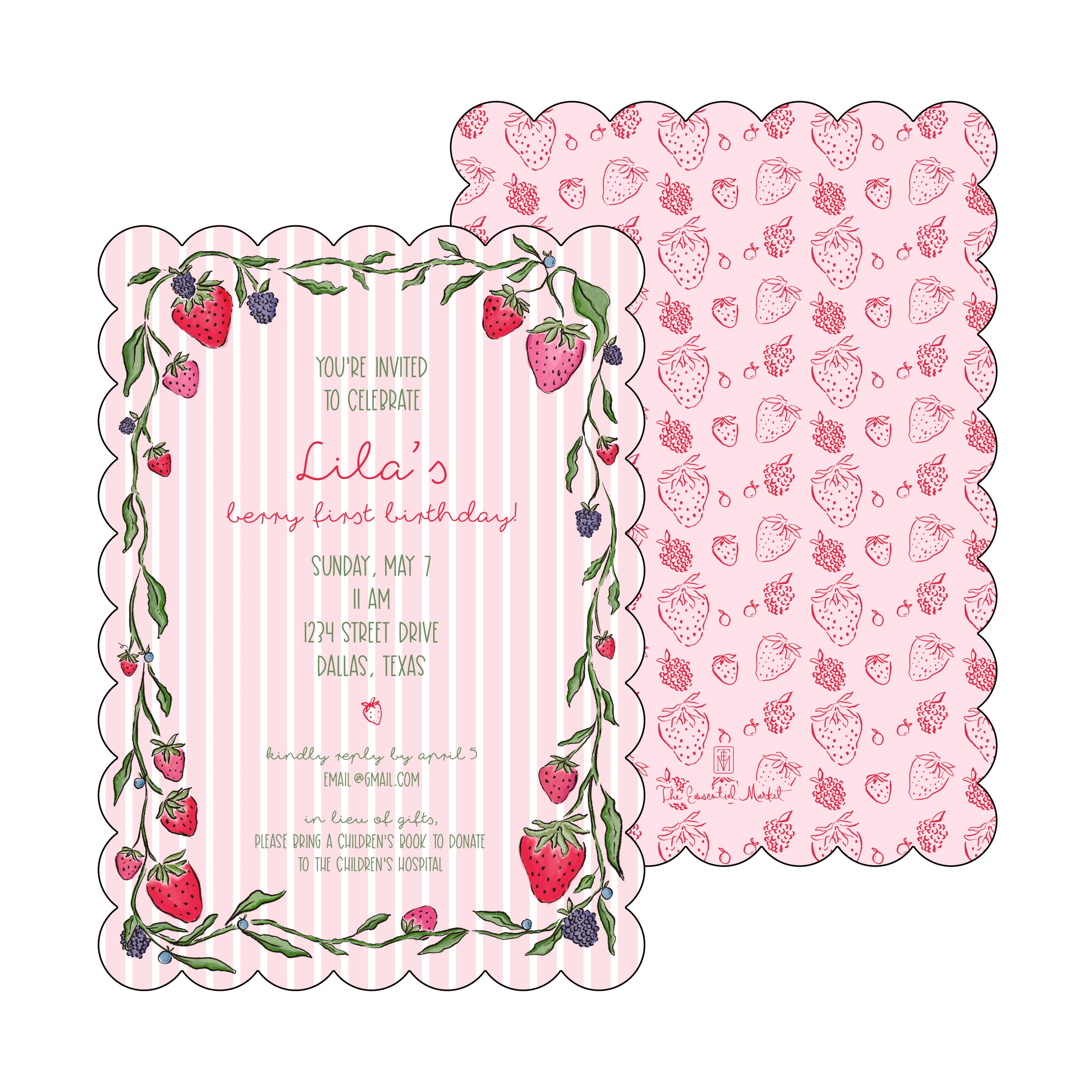 berry | invitation