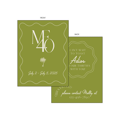 cabo couples | invitation