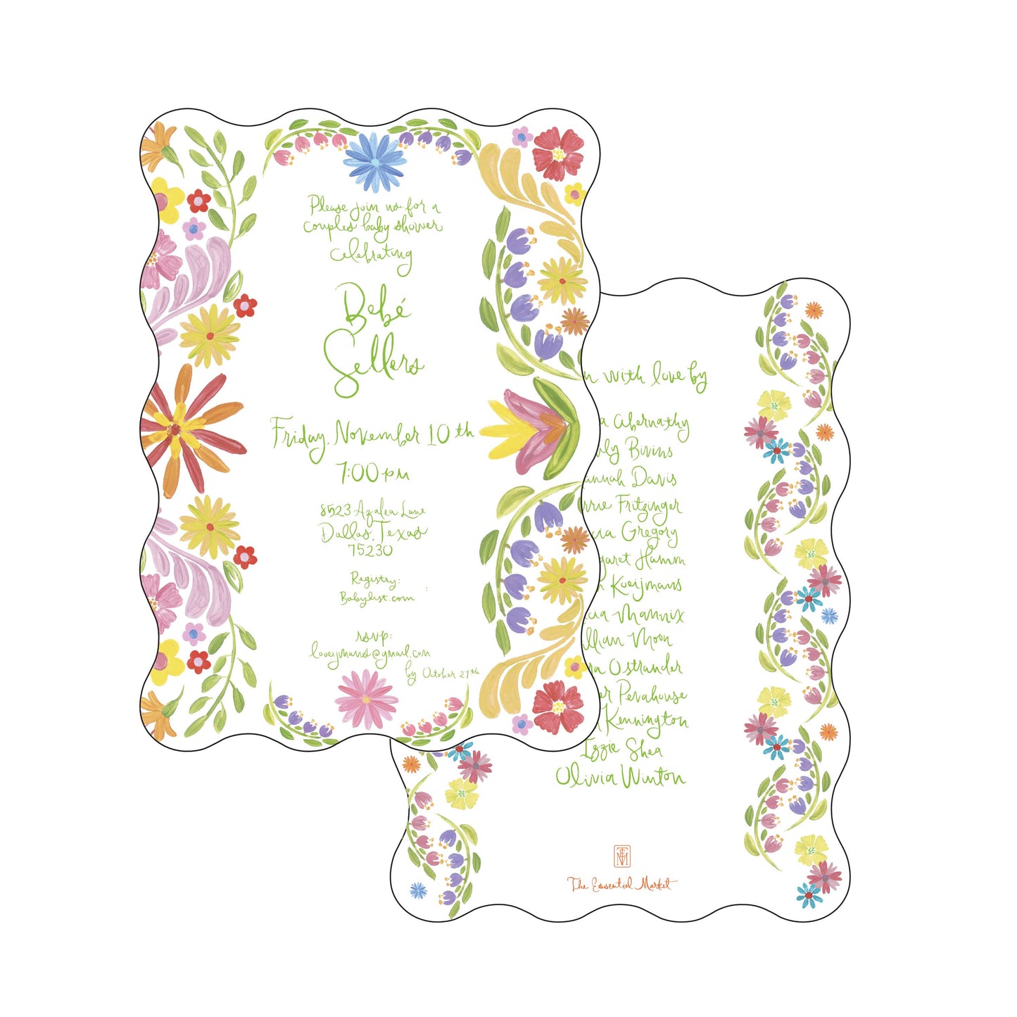 floral fiesta | invitation