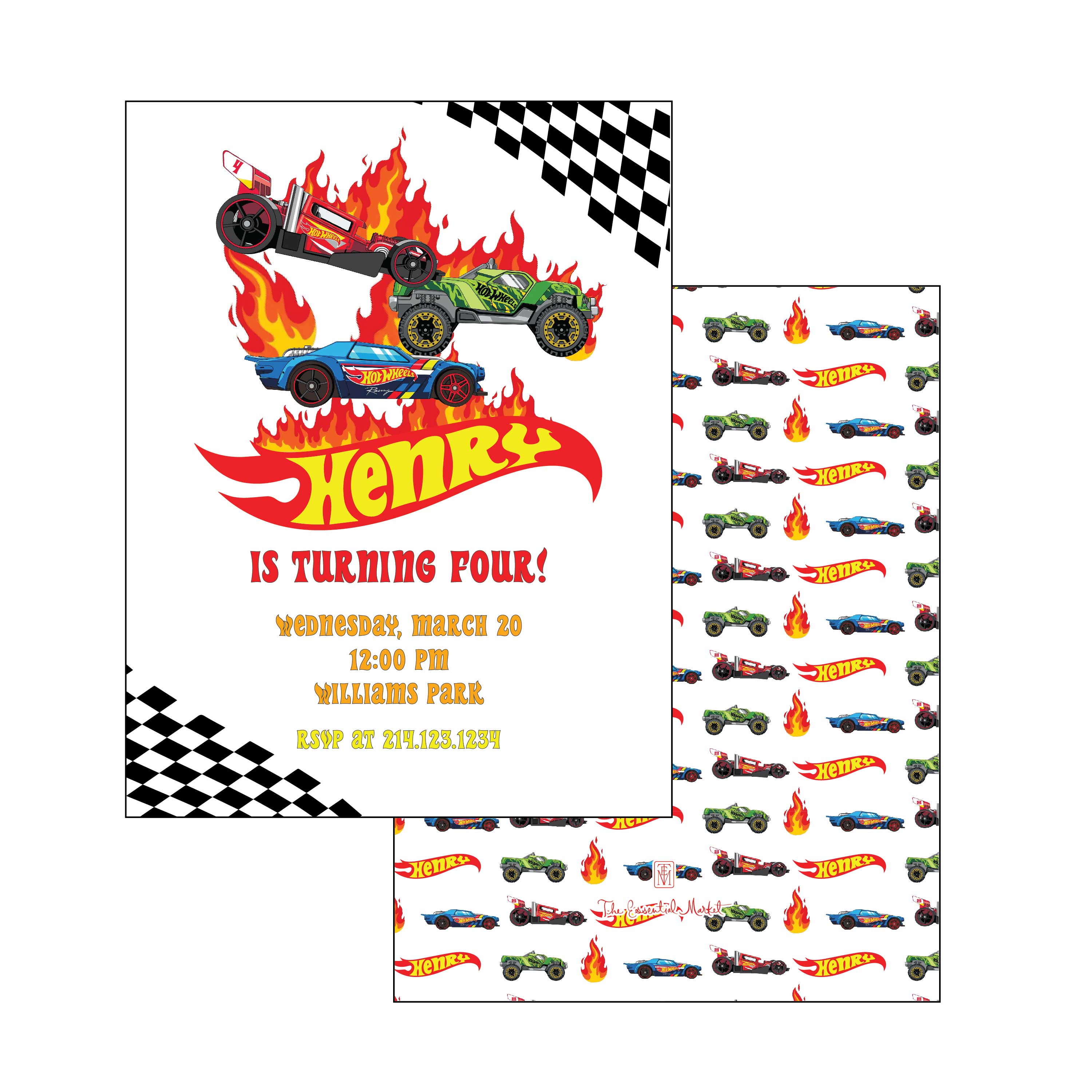 hot wheels | invitation