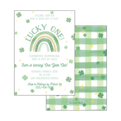 lucky one | invitation