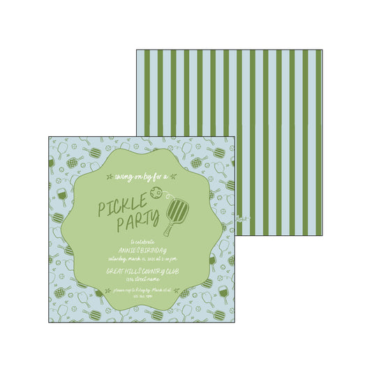 pickle party | invitation