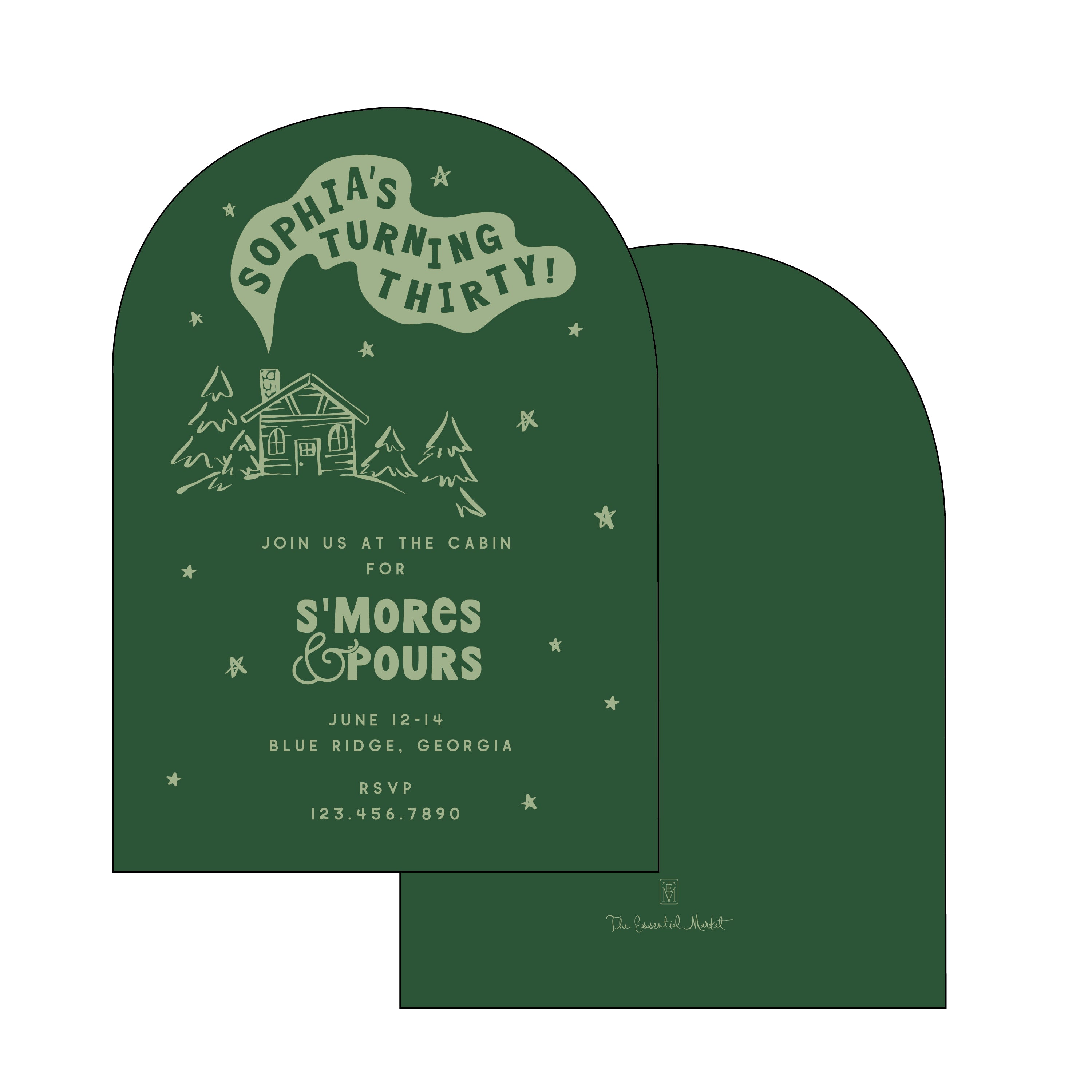 s'mores and pours | invitation
