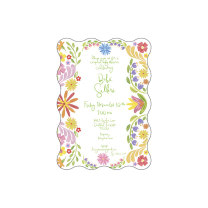 floral fiesta | invitation