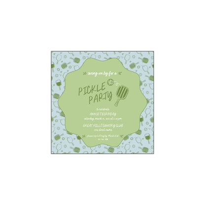 pickle party | invitation