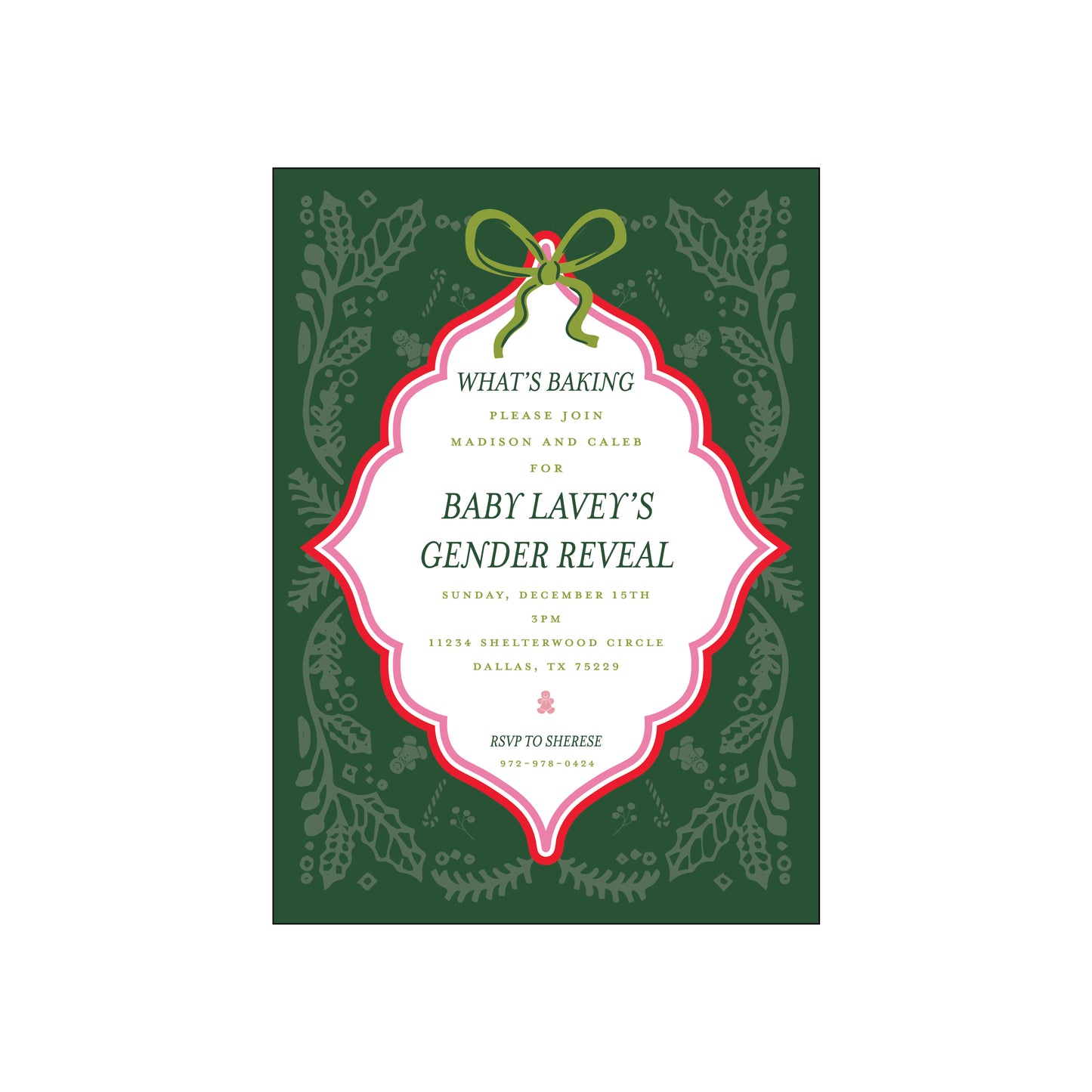 what's baking | invitation