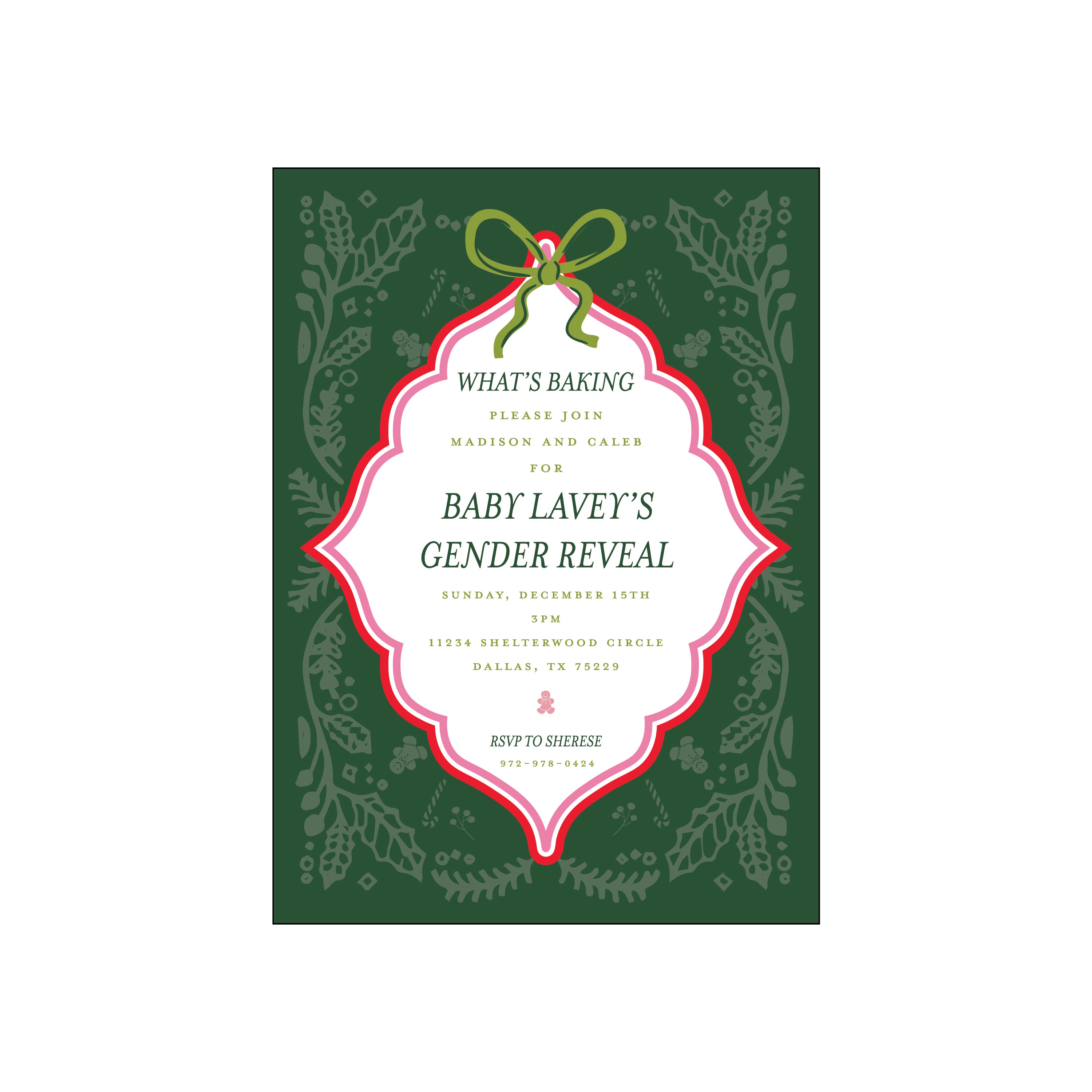 what's baking | invitation
