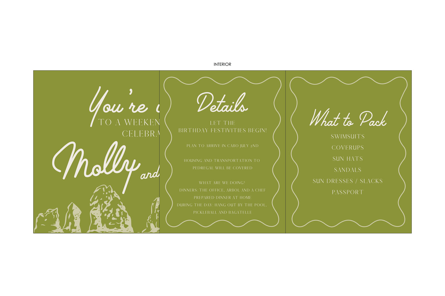 cabo couples | invitation