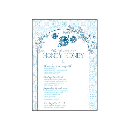 mamma mia | invitation