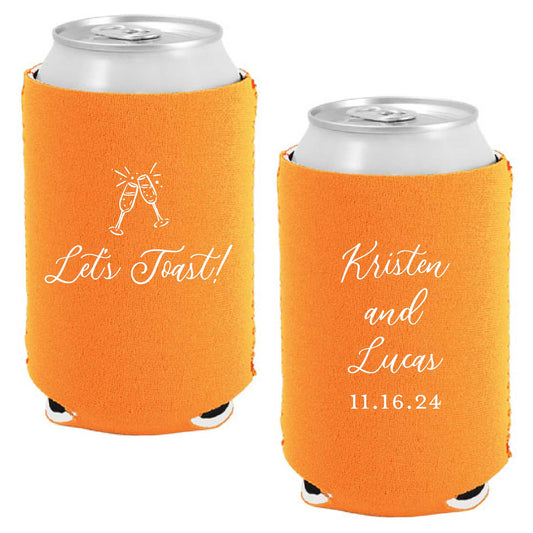 let's toast | can cooler