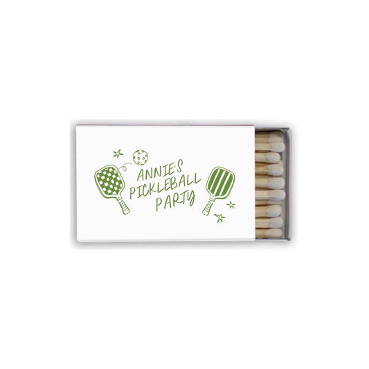 pickle party | matchboxes