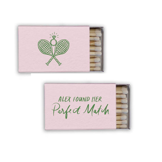 tennis bach | matchboxes