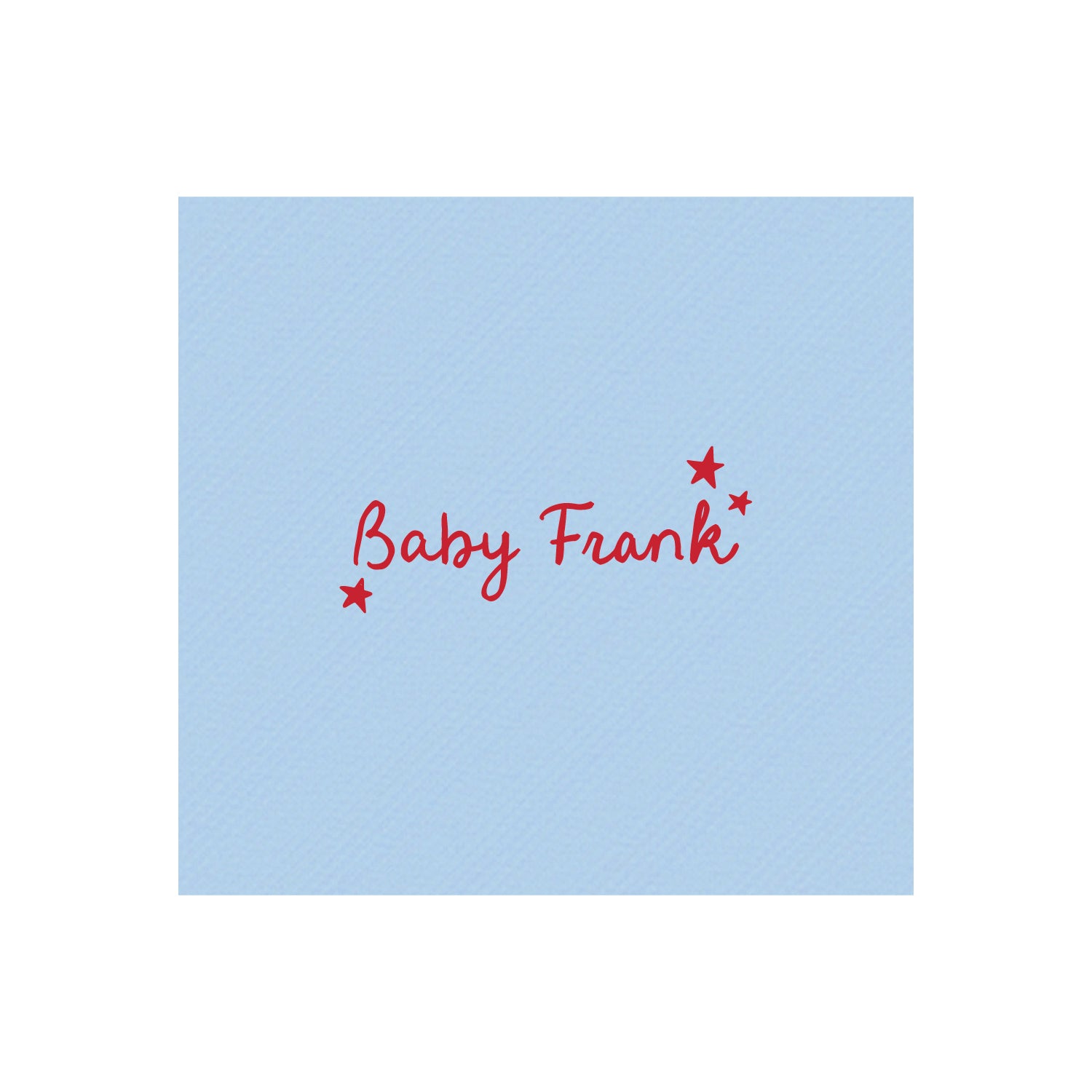 red, white & baby blue | napkins | 3ply or linen