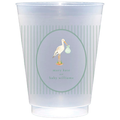 baby stork | shatterproof frosted flex | digital