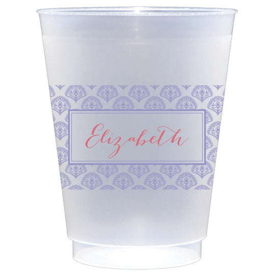 blockprint coral | shatterproof frosted flex