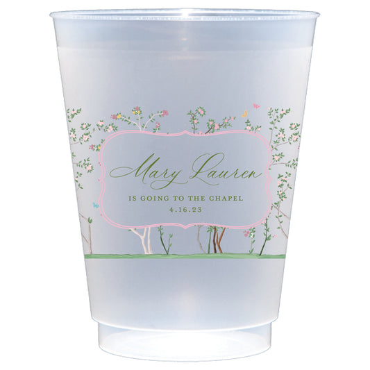 chinoiserie | shatterproof frosted flex