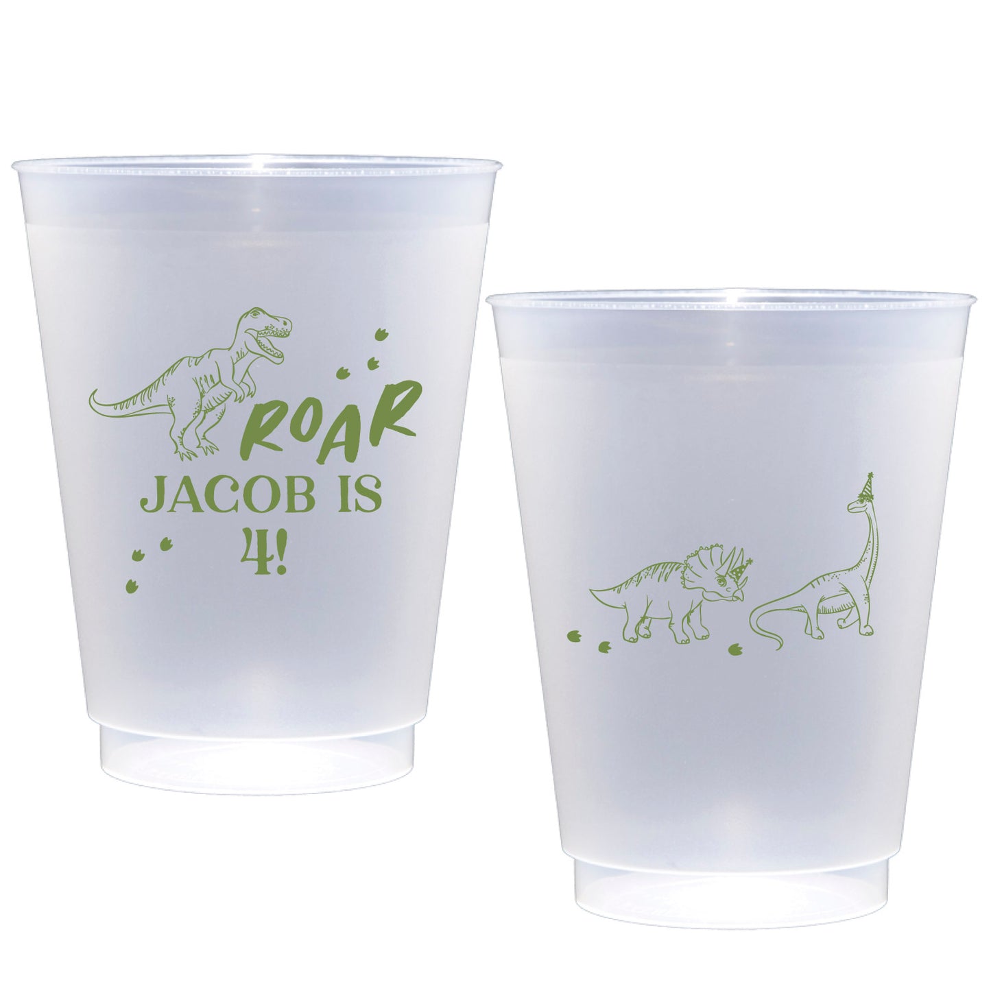 dino | shatterproof frosted flex | digital