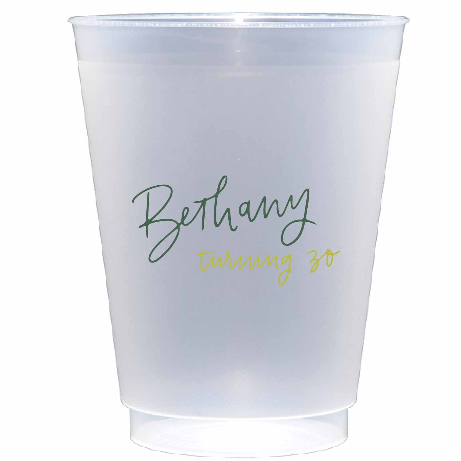hand lettering 02 personalized flex cup