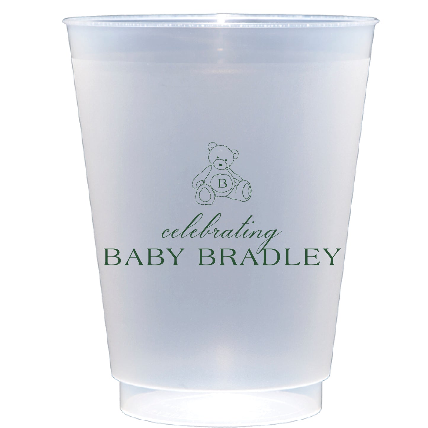 ralph lauren baby shower | shatterproof frosted flex | digital