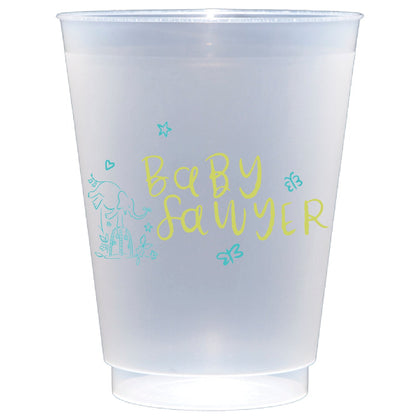 wild about baby personalized flex cup