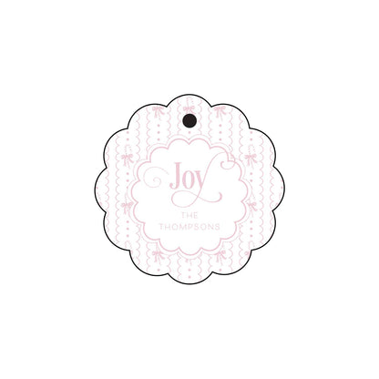 candy can scallop | gift tags