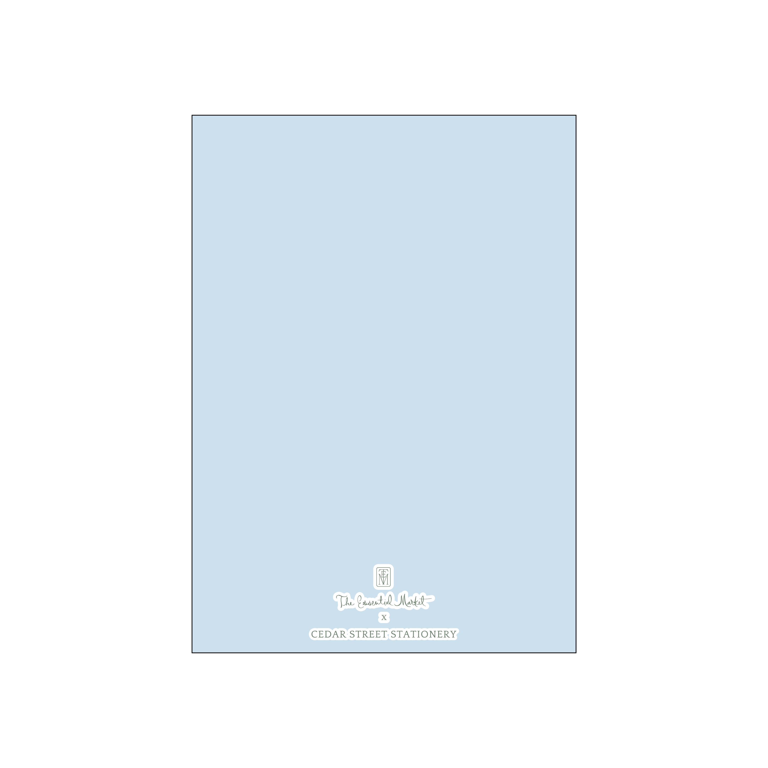 botanical study | holiday card | cedar street stationery