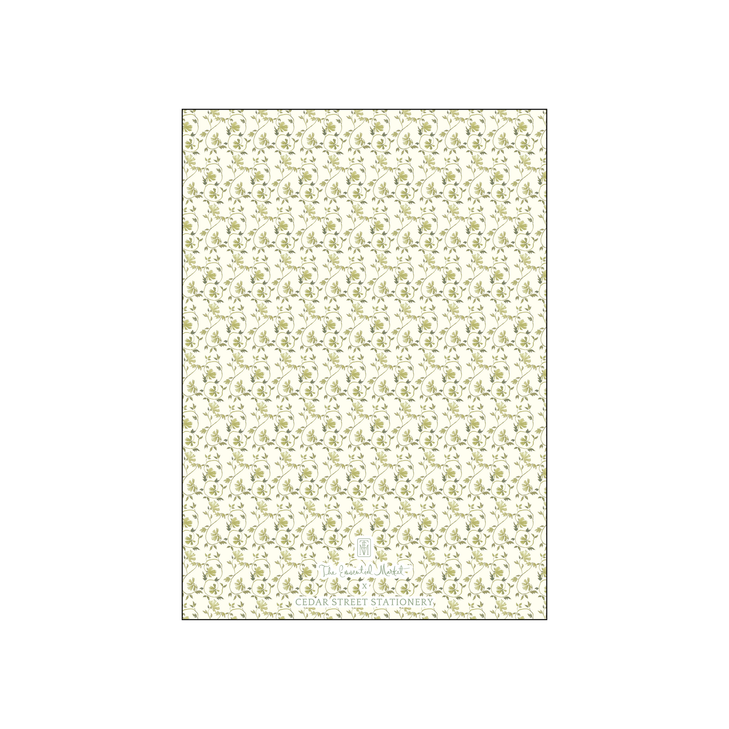 chintz | holiday card | cedar street stationery